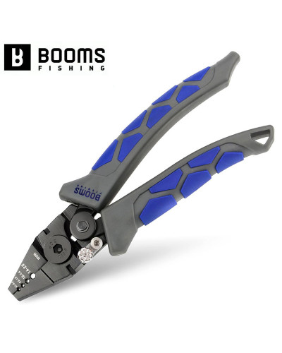 Клещи обжимные для двойных трубочек BOOMS Fishing CP4 Crimping Pliers with Cutter 18,2cm