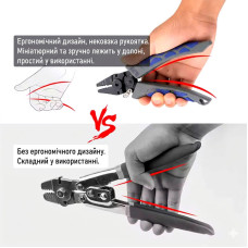 Кліщі обжимні для подвійних трубочок BOOMS Fishing CP4 Crimping Pliers with Cutter 18,2cm