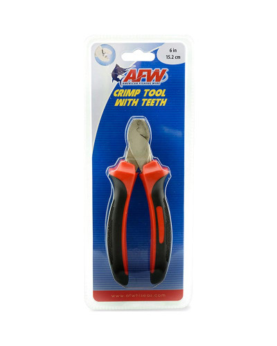 Кліщі обжимні з зубцями AFW Crimp tool with teeth 6"
