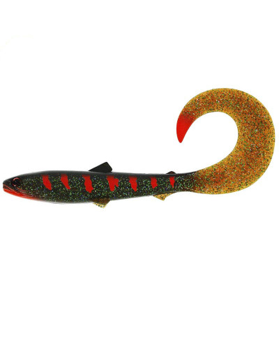 Виброхвост Westin Bullteez Curltail 21 cm #Motoroil Blood
