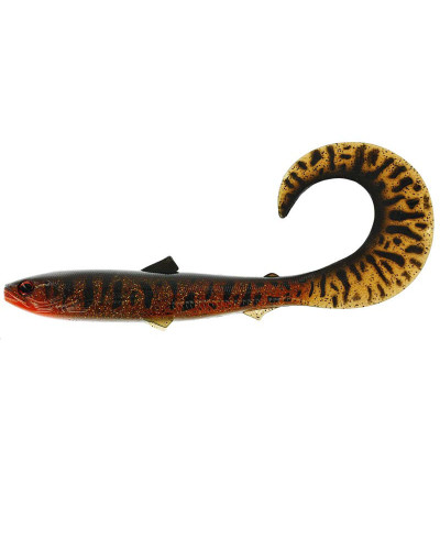 Виброхвост Westin Bullteez Curltail 21 cm #Motoroil Burbot