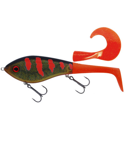Воблер Westin Swim Tail 12cm 68g Sinking #3D Motoroil Blood