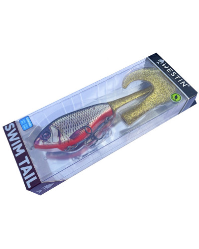Воблер Westin Swim Tail 12cm 68g Sinking #Real Rudd