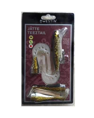 Воблер Westin Jatte Teez Tail 14 cm #Natural Pike