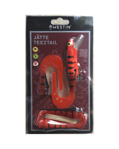 Воблер Westin Jatte Teez Tail 14 cm #Red Tiger